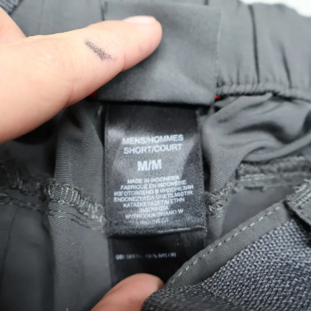 North Face Pant Men Medium Black Convertible Quick Dry Lightweight Outdoor 30x29
